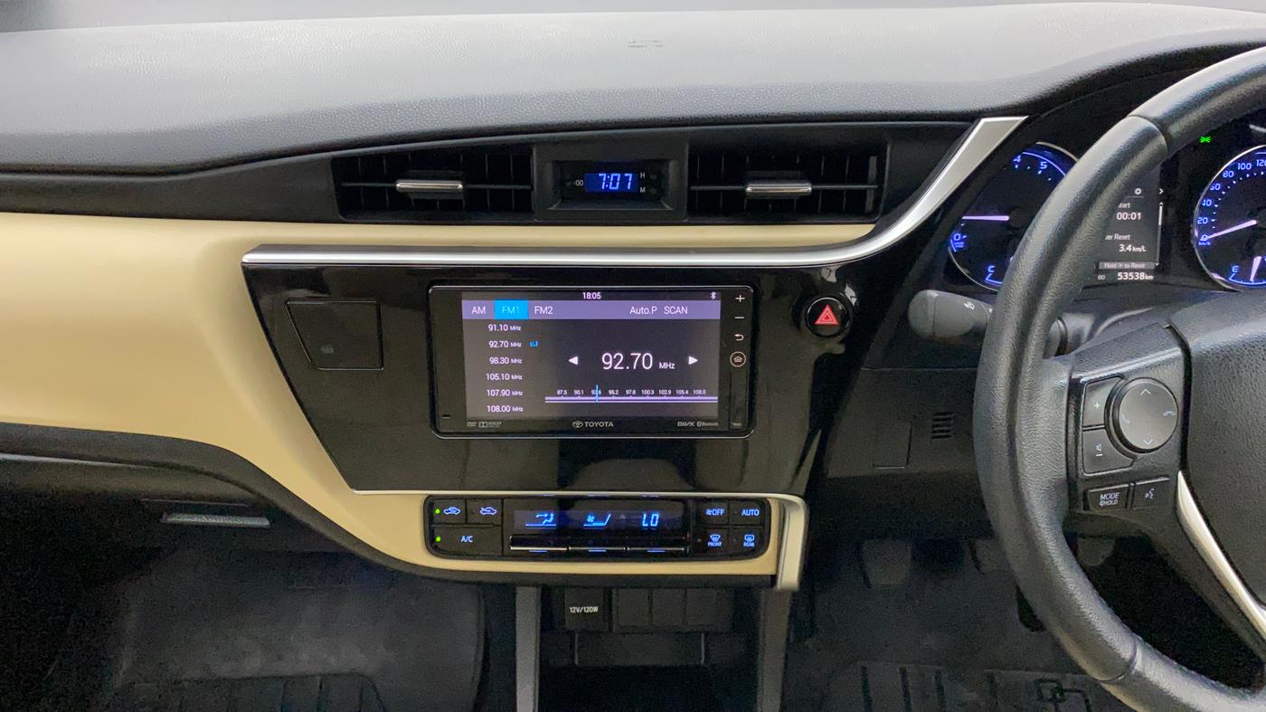 2019 Toyota Corolla Altis G PETROL, Petrol, Manual, 53,538 km, Air Conditioner
