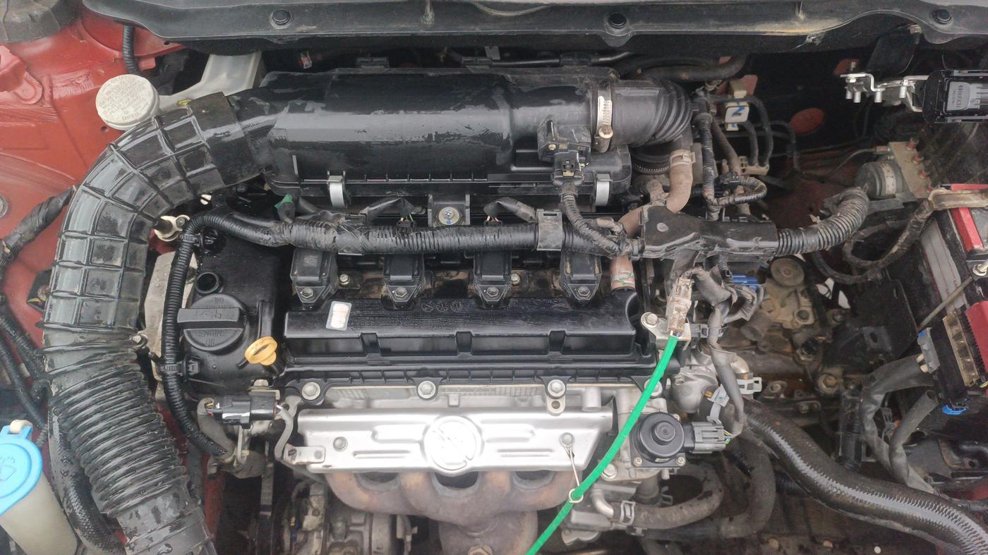 2023 Maruti Swift LXI, Petrol, Manual, 34,181 km, Engine View