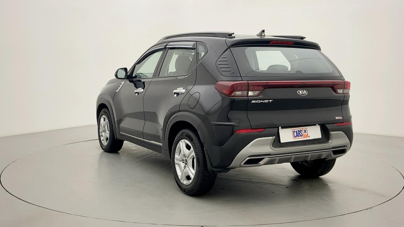 2020 KIA SONET HTX 1.0 IMT, Petrol, Manual, 6,238 km, Left Back Diagonal
