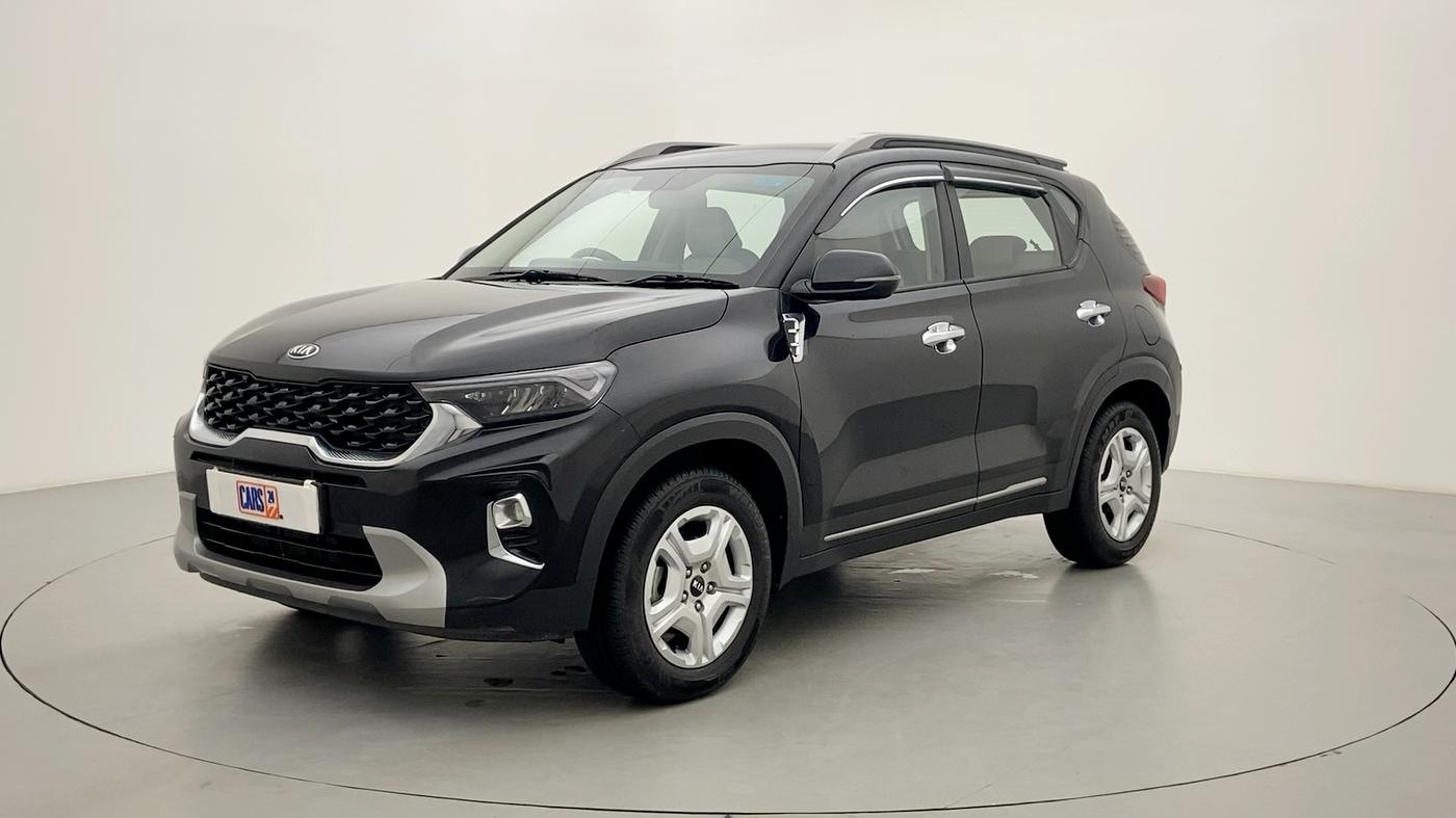 2020 KIA SONET HTX 1.0 IMT, Petrol, Manual, 6,238 km, Left Front Diagonal