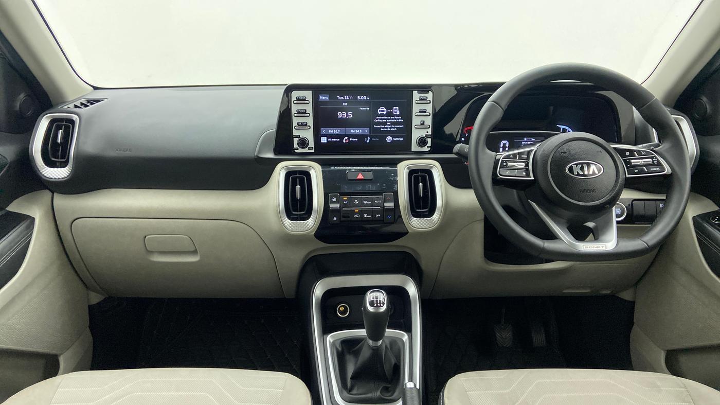 2020 KIA SONET HTX 1.0 IMT, Petrol, Manual, 6,238 km, Dashboard