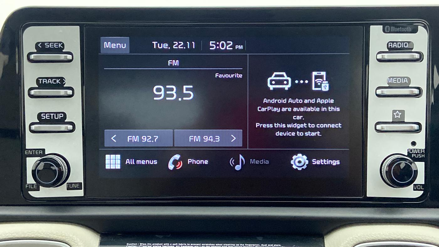 2020 KIA SONET HTX 1.0 IMT, Petrol, Manual, 6,238 km, Infotainment System