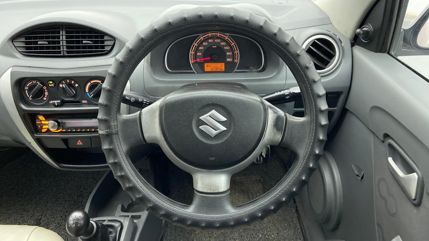 2013 Maruti Alto 800 LXI, Petrol, Manual, 82,846 km, Steering Wheel Close Up