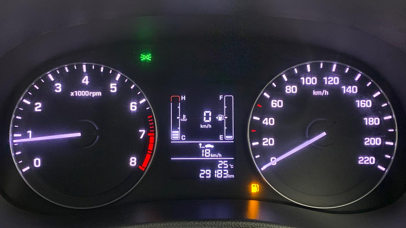 2016 Hyundai Creta 1.6 E + VTVT, Petrol, Manual, 29,225 km, Odometer Image