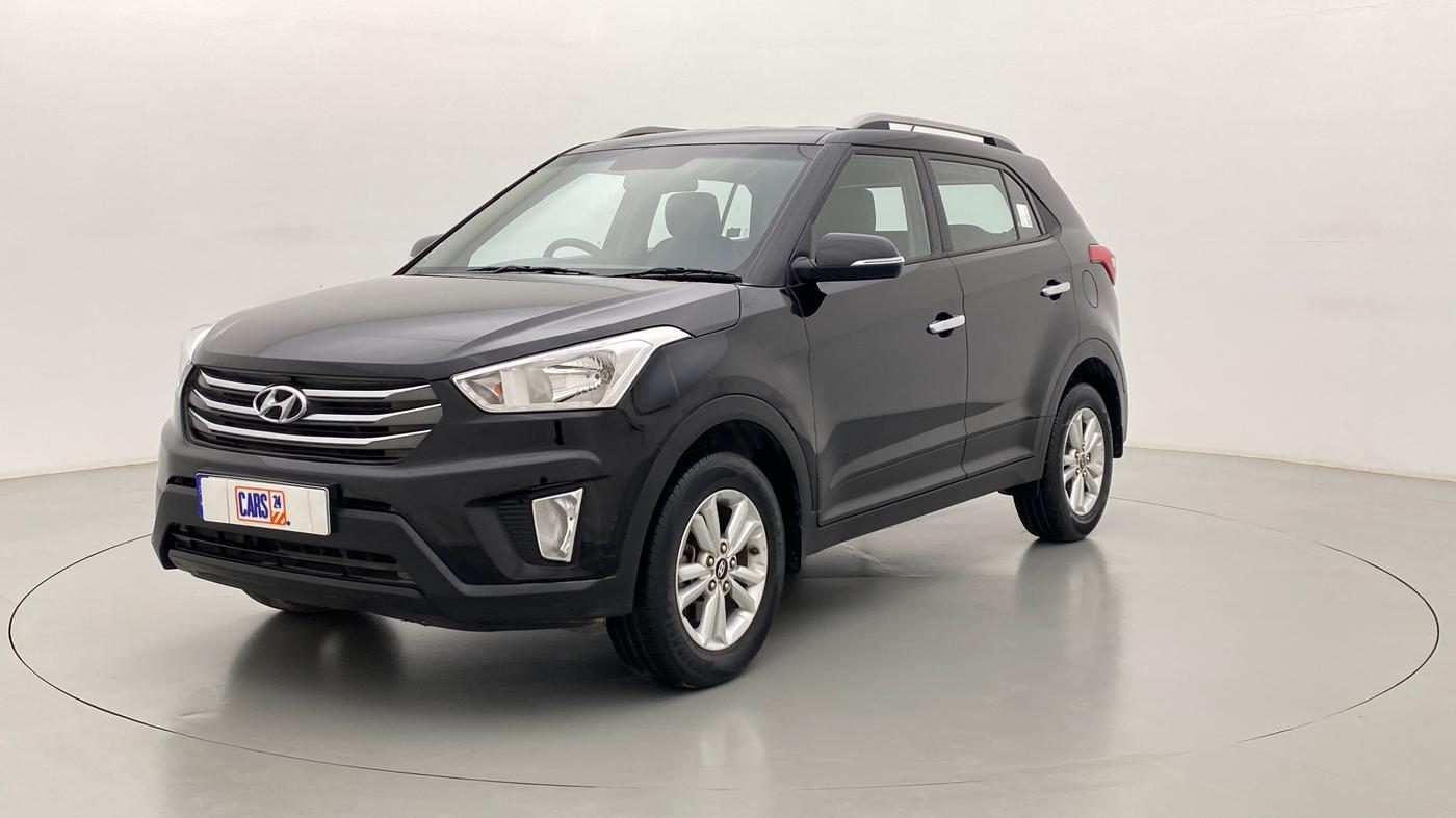 2016 Hyundai Creta 1.6 E + VTVT, Petrol, Manual, 29,225 km, Left Front Diagonal
