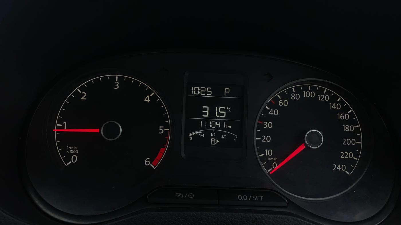 2019 Volkswagen Ameo HIGHLINE PLUS 1.5L AT 16 ALLOY, Diesel, Automatic, 1,11,009 km, Odometer Image