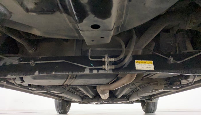 2012 Maruti Ritz VXI, Petrol, Manual, 48,180 km, Rear Underbody