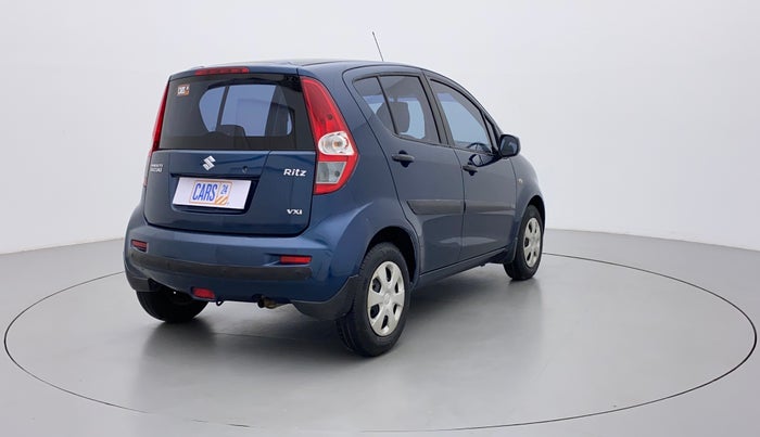 2012 Maruti Ritz VXI, Petrol, Manual, 48,180 km, Right Back Diagonal