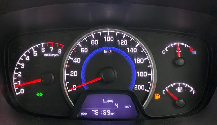 2018 Hyundai Grand i10 ASTA 1.2 VTVT, Petrol, Manual, 76,235 km, Odometer Image