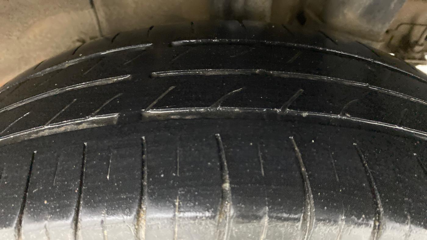 2018 Hyundai Grand i10 ASTA 1.2 VTVT, Petrol, Manual, 76,235 km, Left Rear Tyre Tread