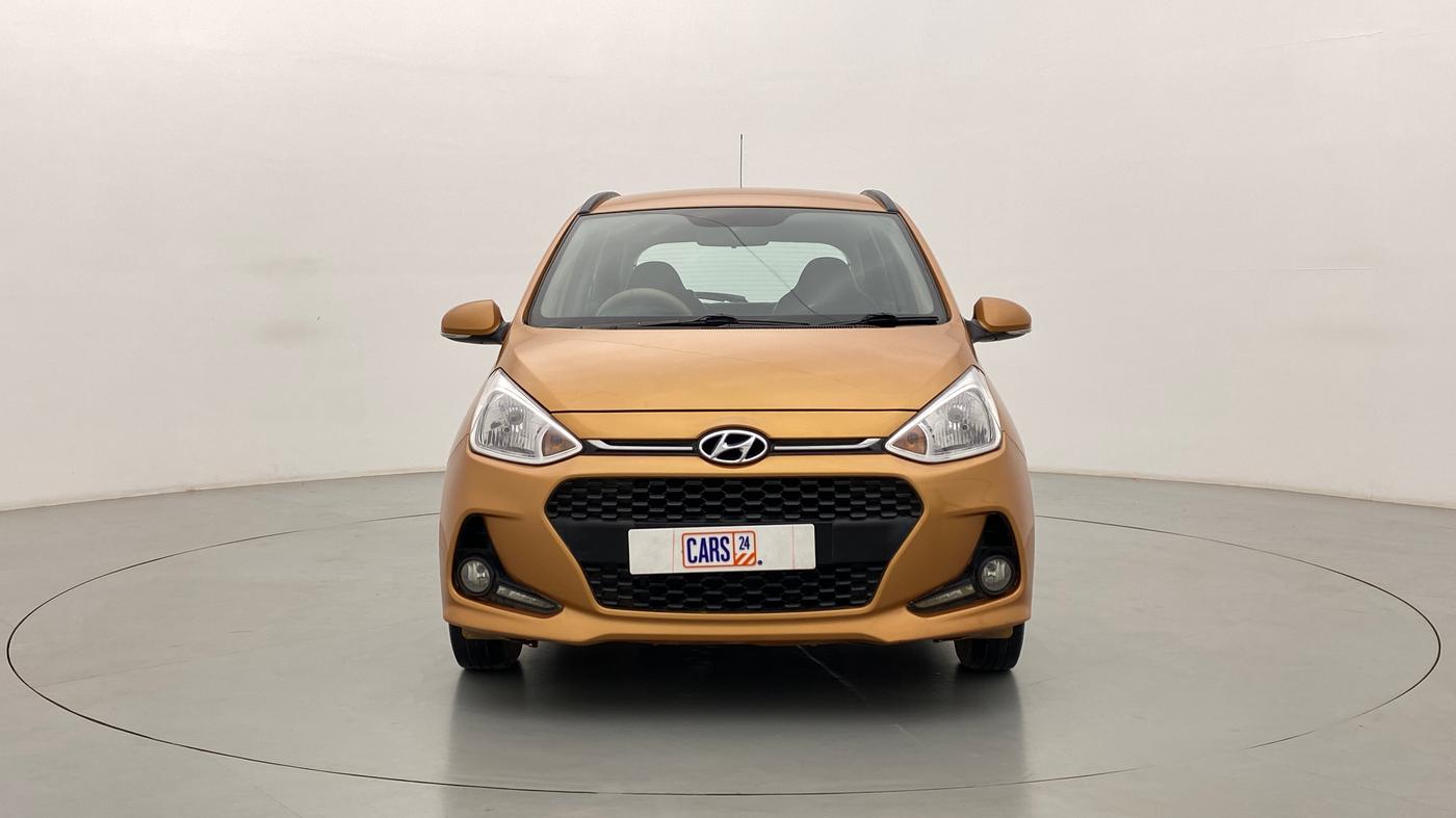 2018 Hyundai Grand i10 ASTA 1.2 VTVT, Petrol, Manual, 76,235 km, Front