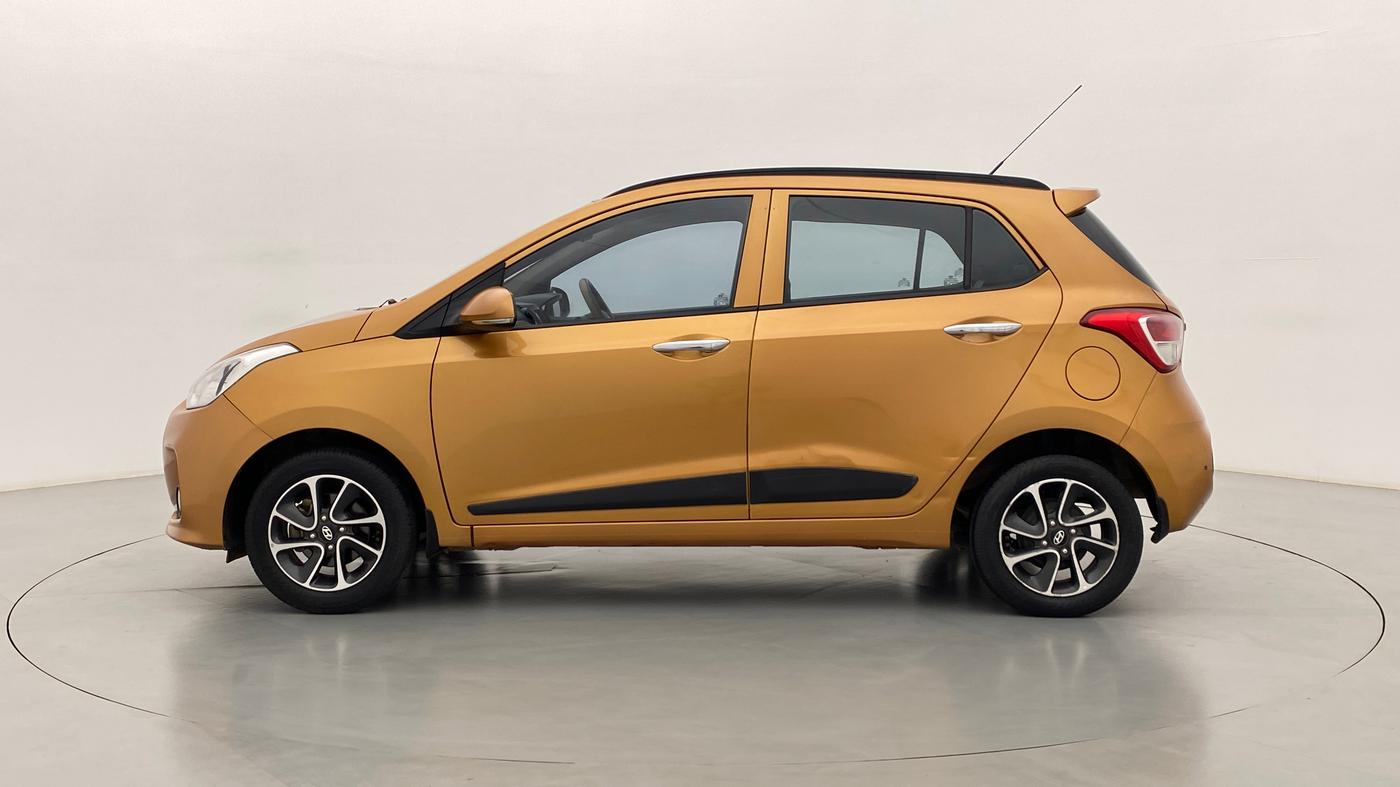 2018 Hyundai Grand i10 ASTA 1.2 VTVT, Petrol, Manual, 76,235 km, Left Side