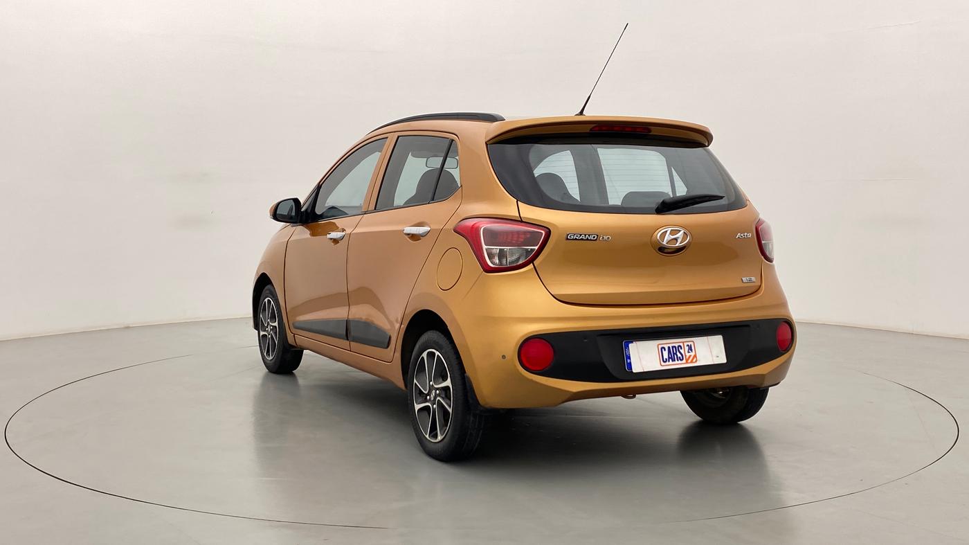 2018 Hyundai Grand i10 ASTA 1.2 VTVT, Petrol, Manual, 76,235 km, Left Back Diagonal