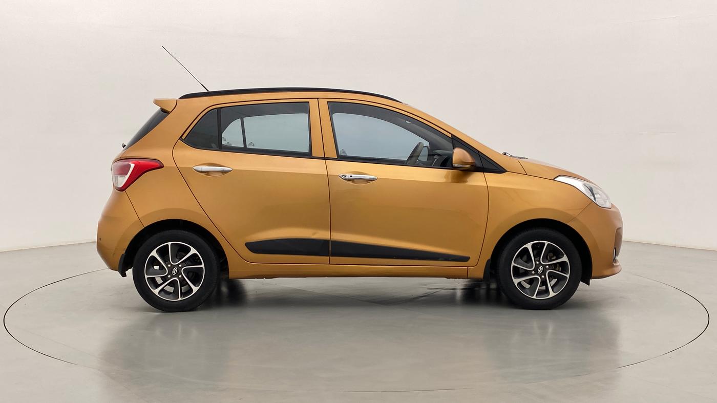 2018 Hyundai Grand i10 ASTA 1.2 VTVT, Petrol, Manual, 76,235 km, Right Side View