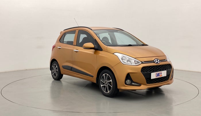 2018 Hyundai Grand i10 ASTA 1.2 VTVT, Petrol, Manual, 76,235 km, Right Front Diagonal