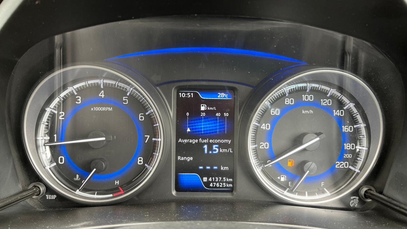 2019 Toyota Glanza G ISG, Petrol, Manual, 47,625 km, Odometer Image