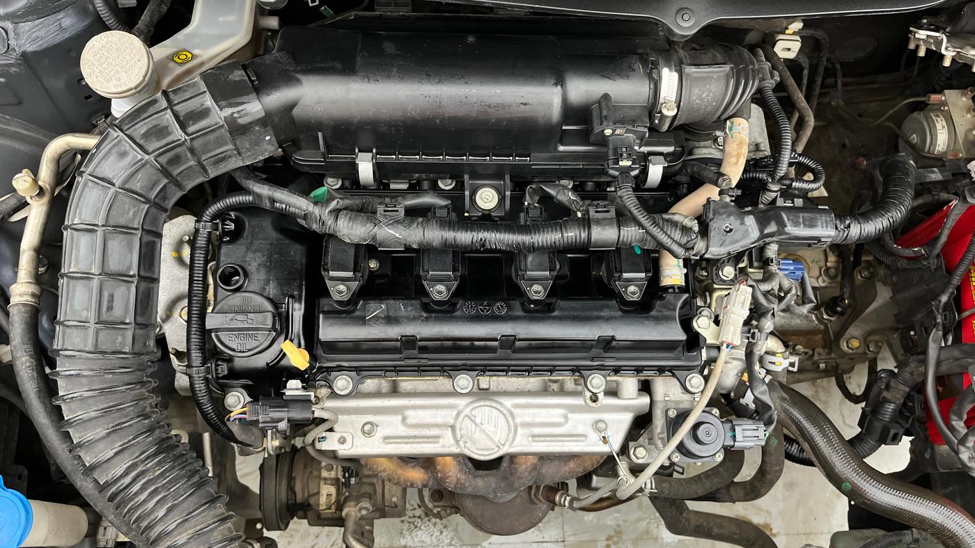 2019 Toyota Glanza G ISG, Petrol, Manual, 47,625 km, Engine View