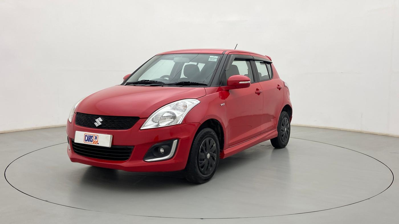 2017 Maruti Swift VXI, Petrol, Manual, 55,417 km, Left Front Diagonal