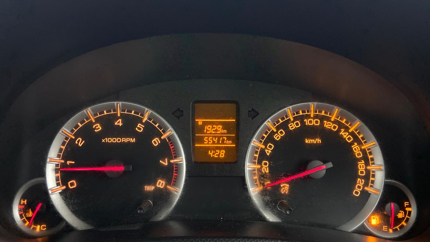 2017 Maruti Swift VXI, Petrol, Manual, 55,417 km, Odometer Image