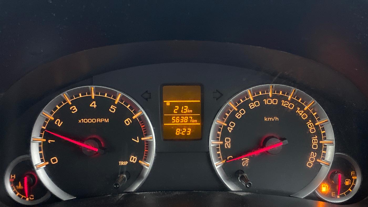 2014 Maruti Swift VXI D, Petrol, Manual, 56,441 km, Odometer Image