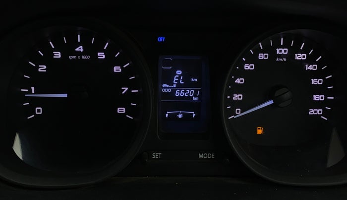 2018 Tata Tiago XT PETROL, Petrol, Manual, 66,197 km, Odometer Image