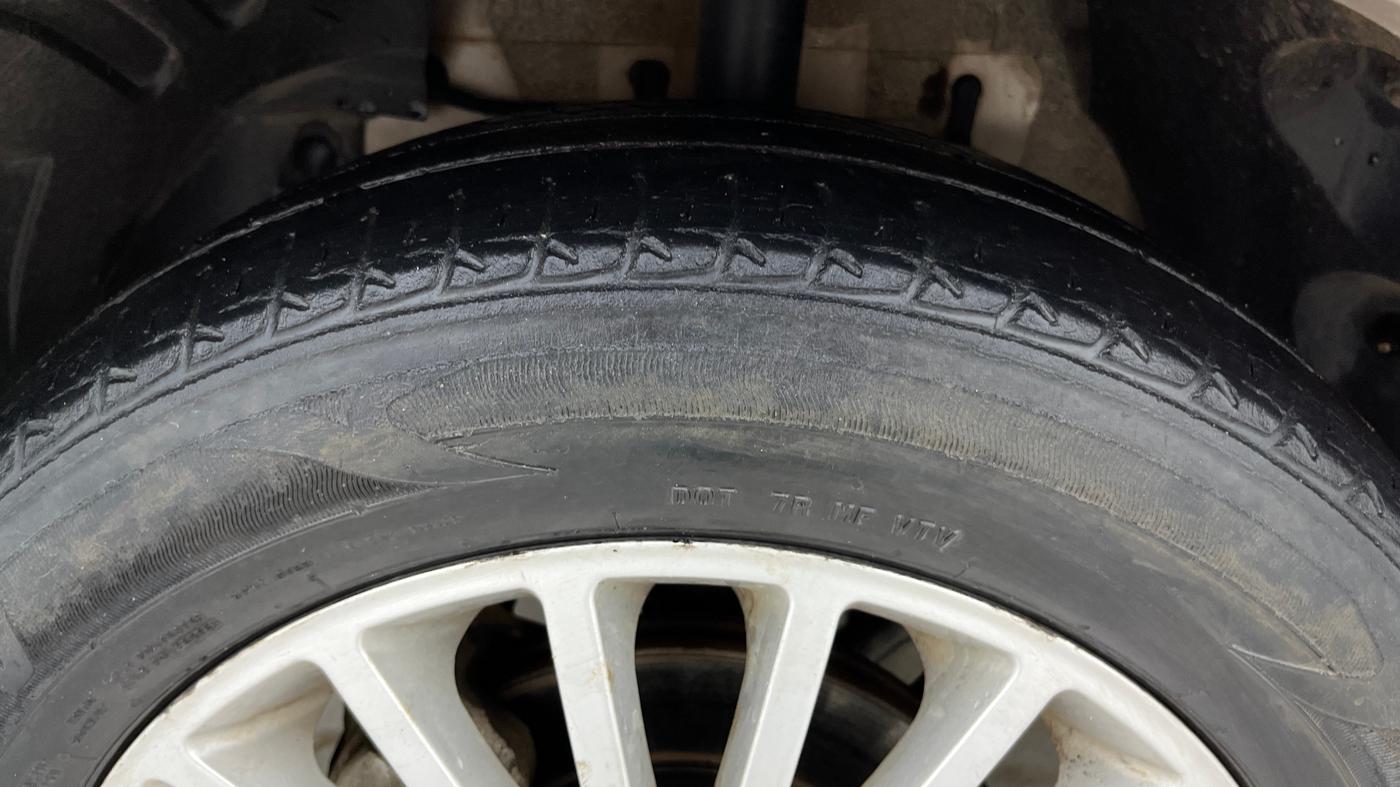 2015 Tata Zest XM PETROL, Petrol, Manual, 41,952 km, Left Front Tyre Tread