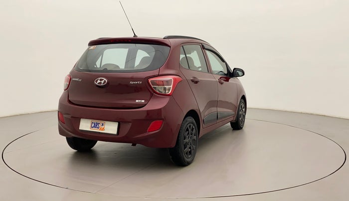2015 Hyundai Grand i10 SPORTZ 1.2 KAPPA VTVT, Petrol, Manual, 88,890 km, Right Back Diagonal