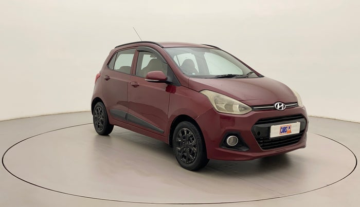 2015 Hyundai Grand i10 SPORTZ 1.2 KAPPA VTVT, Petrol, Manual, 88,890 km, Right Front Diagonal