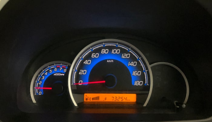 2018 Maruti Wagon R 1.0 VXI, Petrol, Manual, 73,249 km, Odometer Image