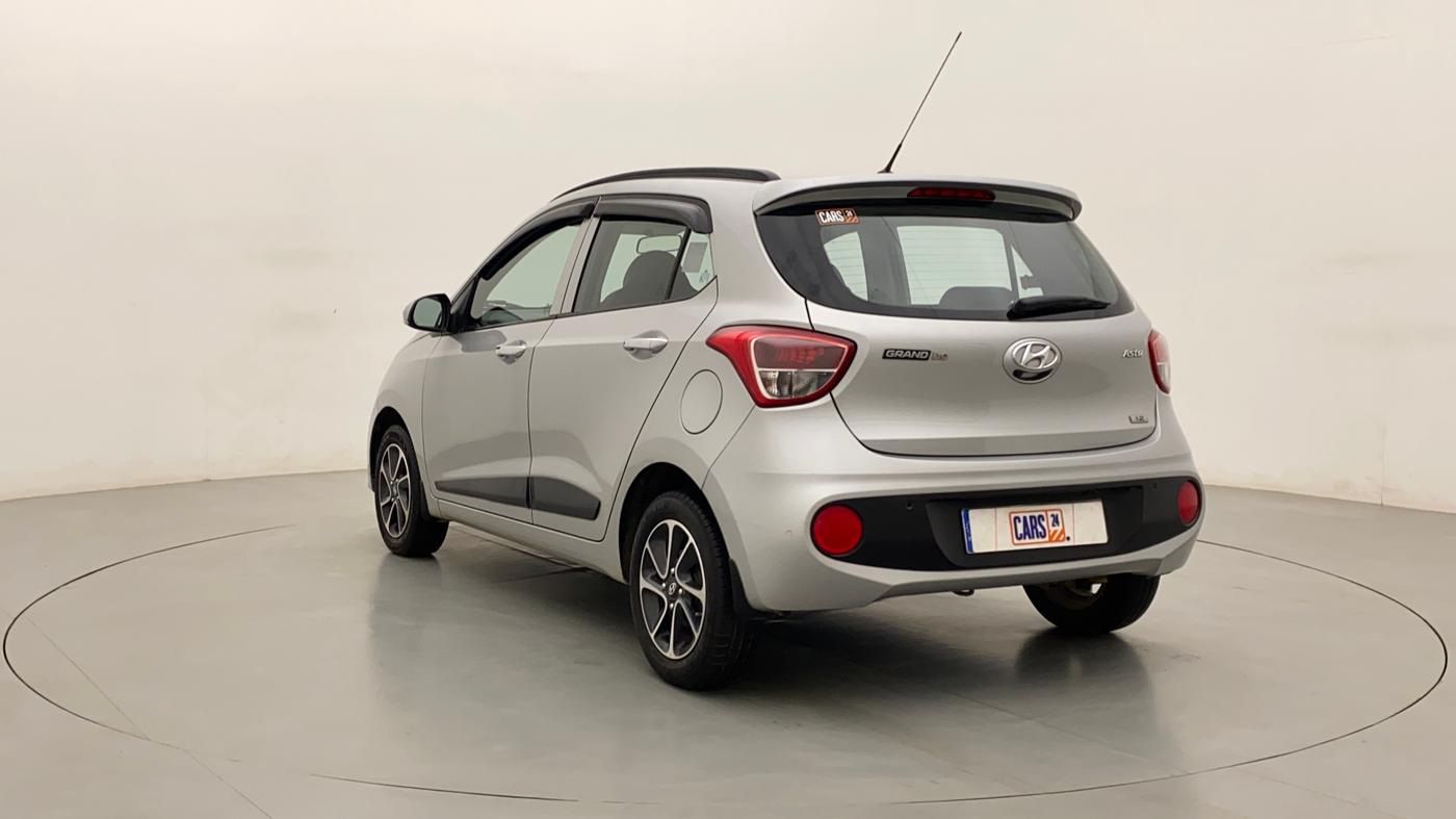 2017 Hyundai Grand i10 ASTA 1.2 KAPPA VTVT, Petrol, Manual, 36,910 km, Left Back Diagonal