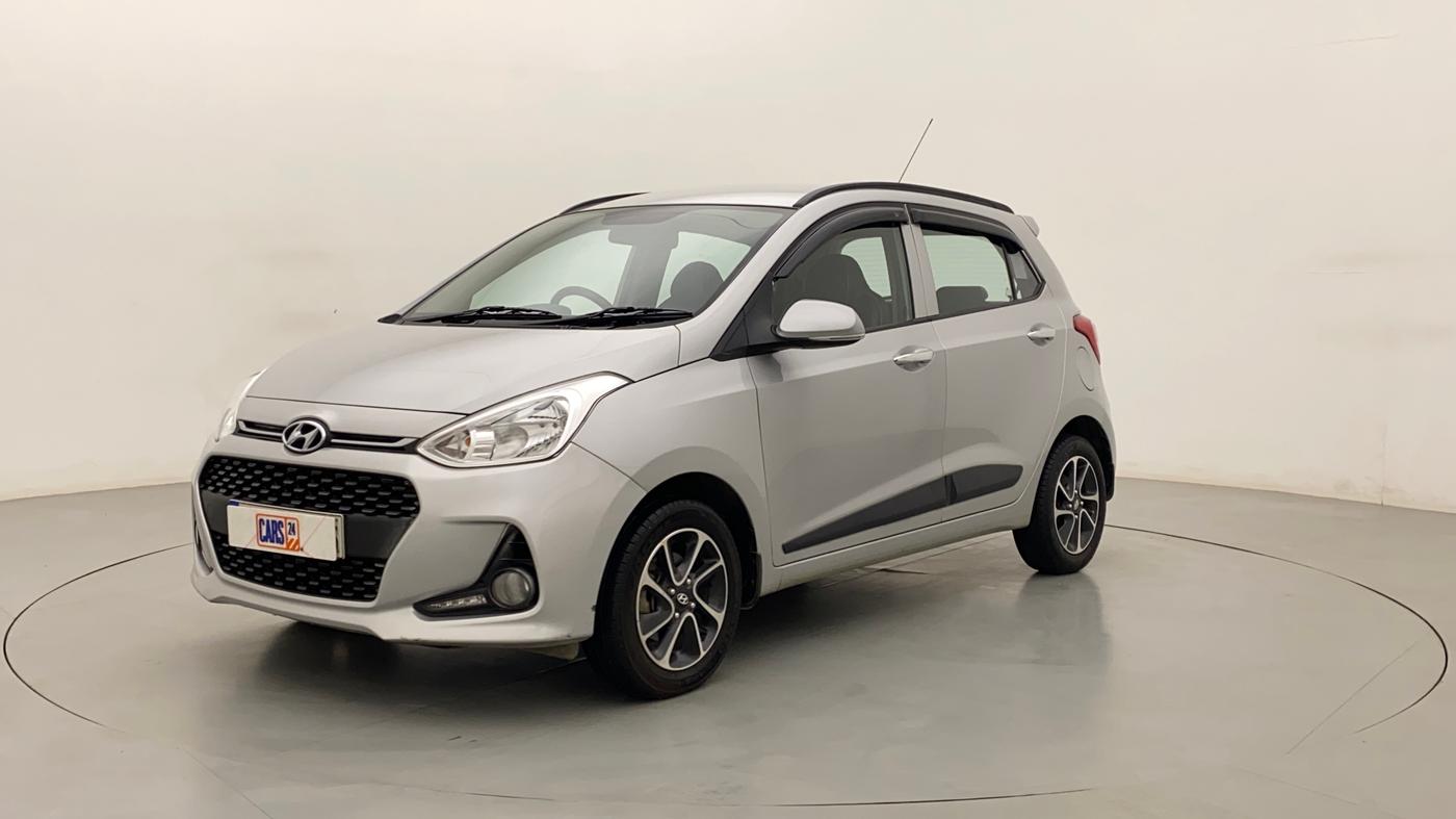 2017 Hyundai Grand i10 ASTA 1.2 KAPPA VTVT, Petrol, Manual, 36,910 km, Left Front Diagonal