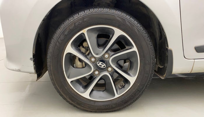 2017 Hyundai Grand i10 ASTA 1.2 KAPPA VTVT, Petrol, Manual, 36,910 km, Left Front Wheel