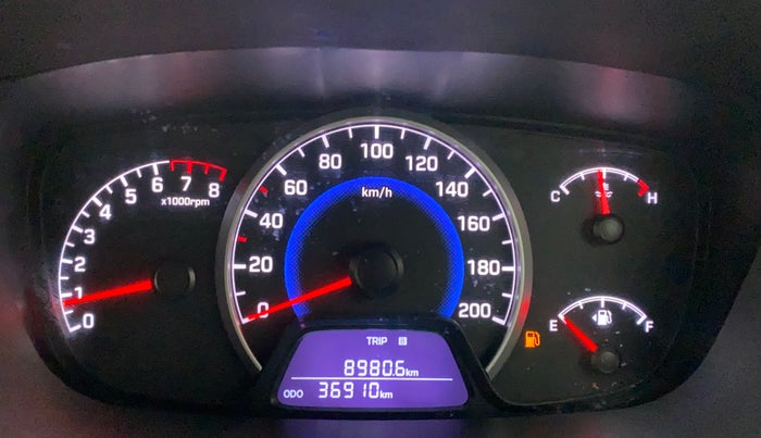 2017 Hyundai Grand i10 ASTA 1.2 KAPPA VTVT, Petrol, Manual, 36,910 km, Odometer Image