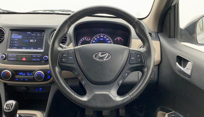 2017 Hyundai Grand i10 ASTA 1.2 KAPPA VTVT, Petrol, Manual, 36,910 km, Steering Wheel Close Up