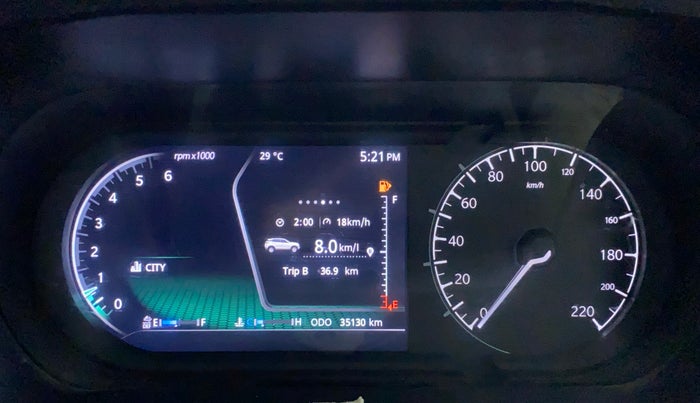 2022 Tata Harrier XZ PLUS 2.0L DARK EDITION, Diesel, Manual, 35,198 km, Odometer Image