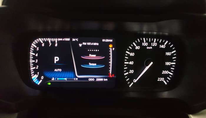 2023 Tata ALTROZ XZA + SUNROOF, Petrol, Automatic, 23,574 km, Odometer Image