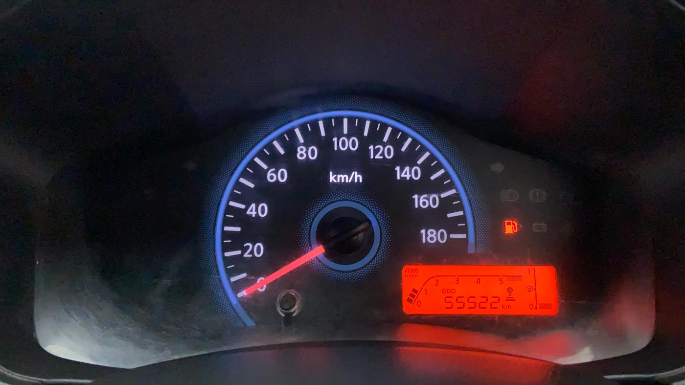 2016 Datsun Redi Go LIMITED EDITION, Petrol, Manual, 55,522 km, Odometer Image