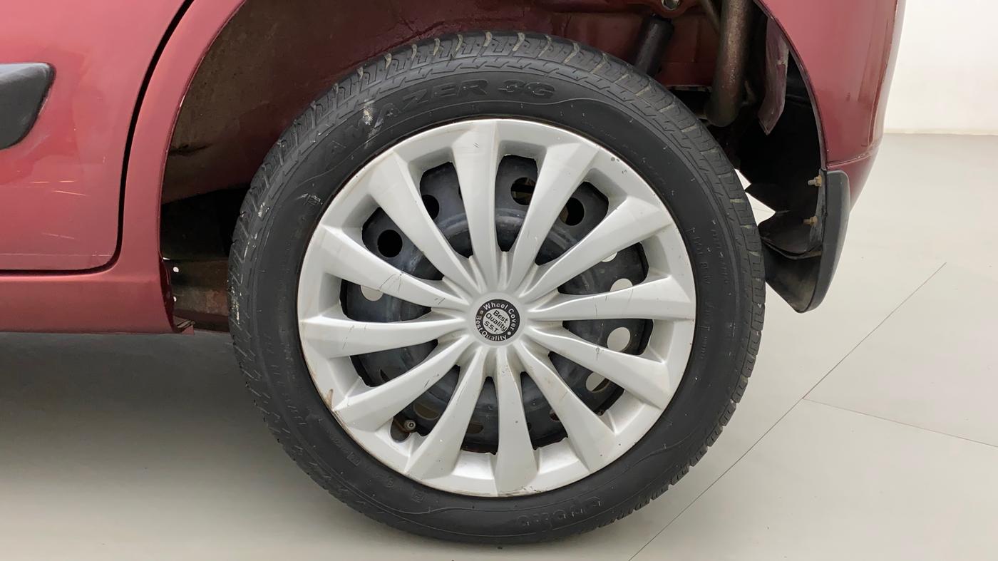 2011 Maruti Wagon R 1.0 VXI, Petrol, Manual, 56,801 km, Left Rear Wheel