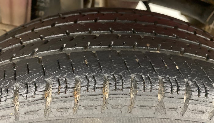 2011 Maruti Alto K10 VXI, Petrol, Manual, 18,561 km, Left Rear Tyre Tread