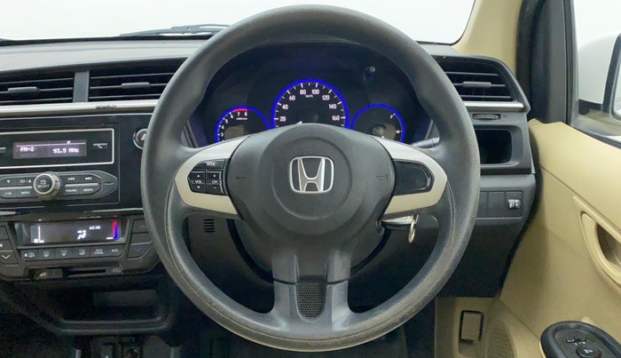 2017 Honda Brio S MT, Petrol, Manual, 50,085 km, Steering Wheel Close Up