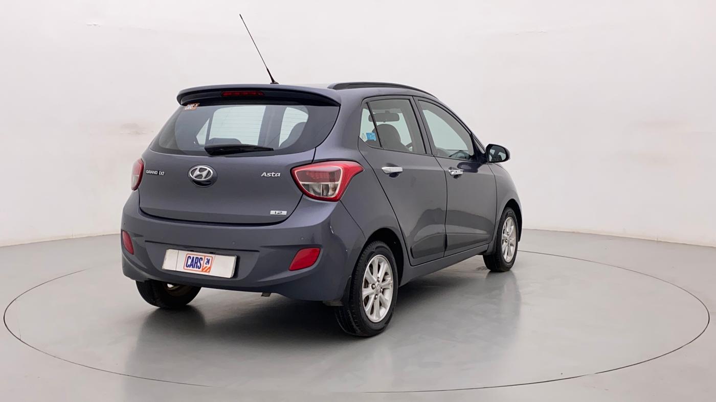 2015 Hyundai Grand i10 ASTA 1.2 KAPPA VTVT, Petrol, Manual, 79,623 km, Right Back Diagonal