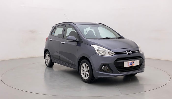 2015 Hyundai Grand i10 ASTA 1.2 KAPPA VTVT, Petrol, Manual, 79,623 km, Right Front Diagonal
