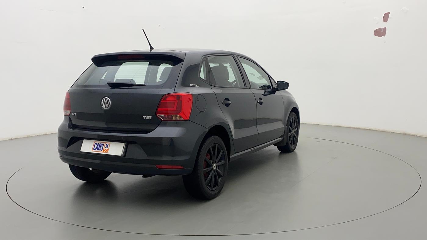 2017 Volkswagen Polo GT TSI AT, Petrol, Automatic, 82,106 km, Right Back Diagonal