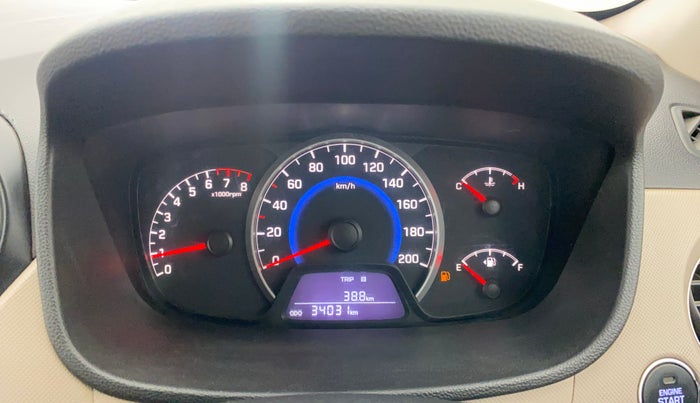 2014 Hyundai Grand i10 SPORTZ 1.2 KAPPA VTVT, Petrol, Manual, 33,989 km, Odometer Image