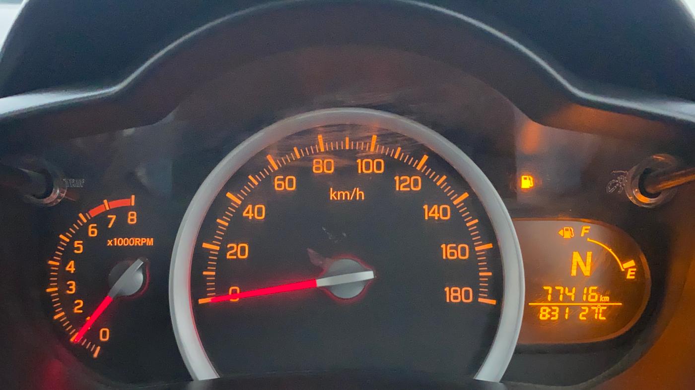 2017 Maruti Celerio ZXI AMT, Petrol, Automatic, 77,481 km, Odometer Image