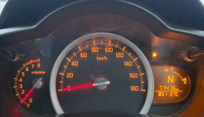 2017 Maruti Celerio ZXI AMT, Petrol, Automatic, 77,481 km, Odometer Image