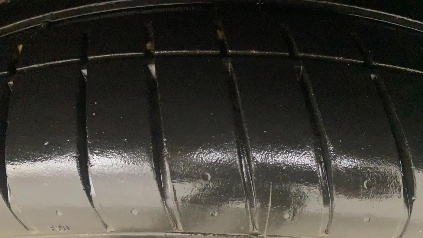 2021 Hyundai Tucson GLS 2WD AT PETROL, Petrol, Automatic, 96,935 km, Left Rear Tyre Tread