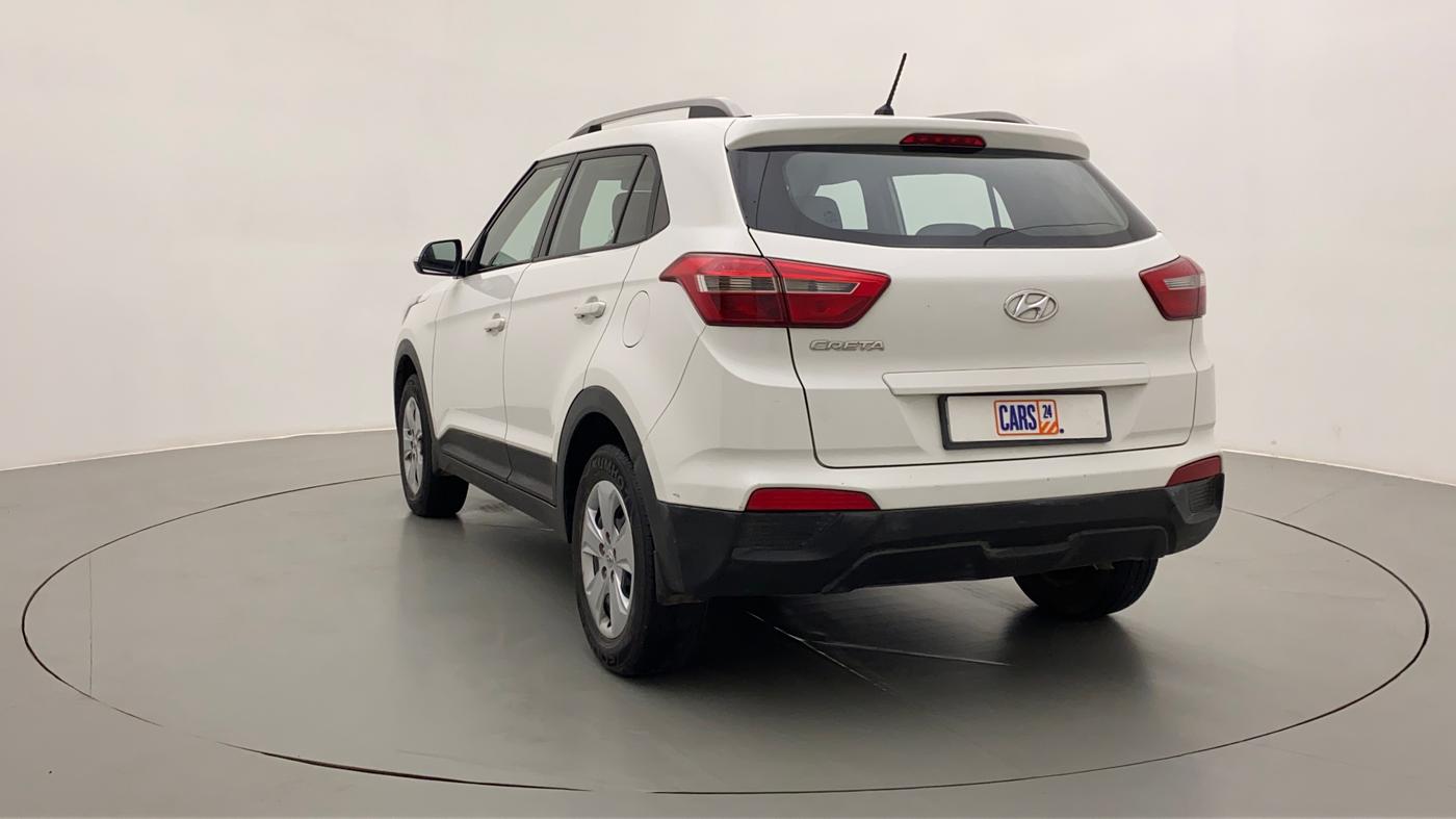 2017 Hyundai Creta E PLUS 1.6 PETROL, Petrol, Manual, 47,755 km, Left Back Diagonal