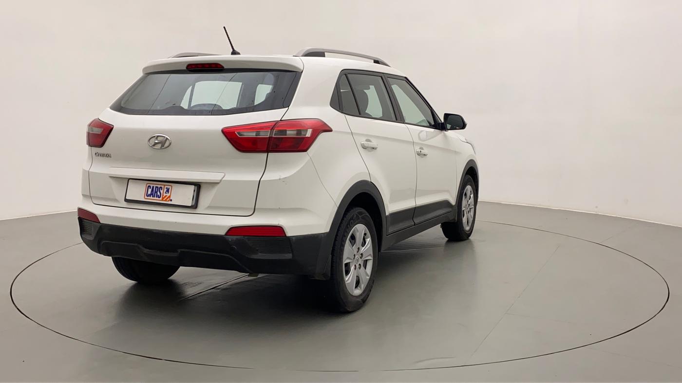 2017 Hyundai Creta E PLUS 1.6 PETROL, Petrol, Manual, 47,755 km, Right Back Diagonal