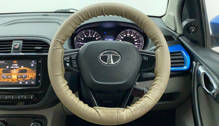 2018 Tata Tiago XZ PLUS DUAL TONE PETROL, Petrol, Manual, 25,862 km, Steering Wheel Close Up